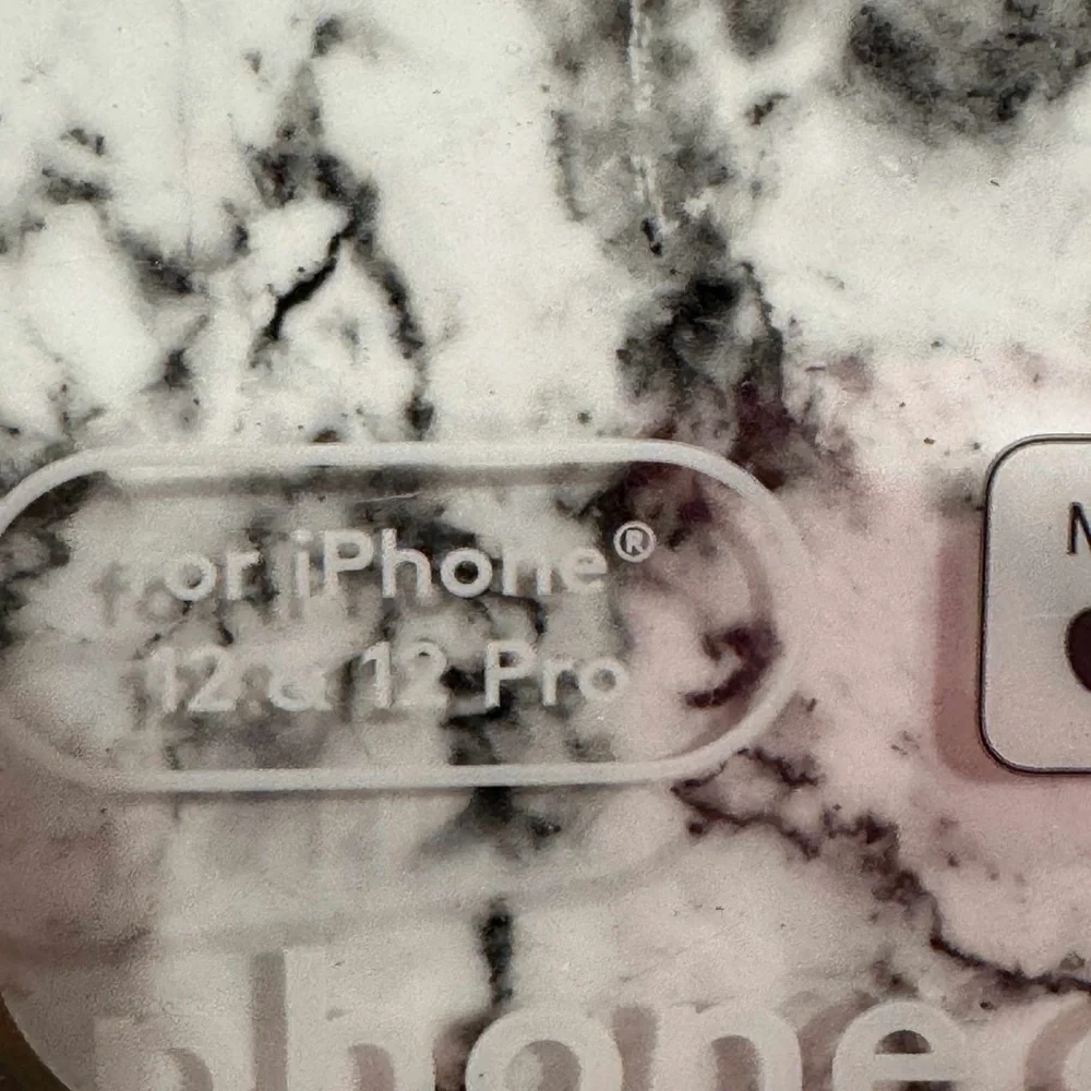 heyday Black and White Marble iPhone Case for iPhone 12 & 12 pro